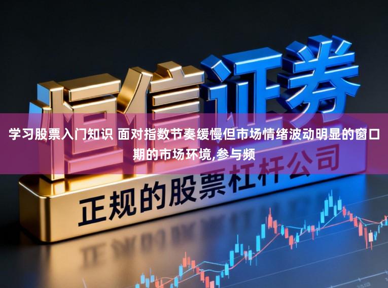 学习股票入门知识 面对指数节奏缓慢但市场情绪波动明显的窗口期的市场环境，参与频