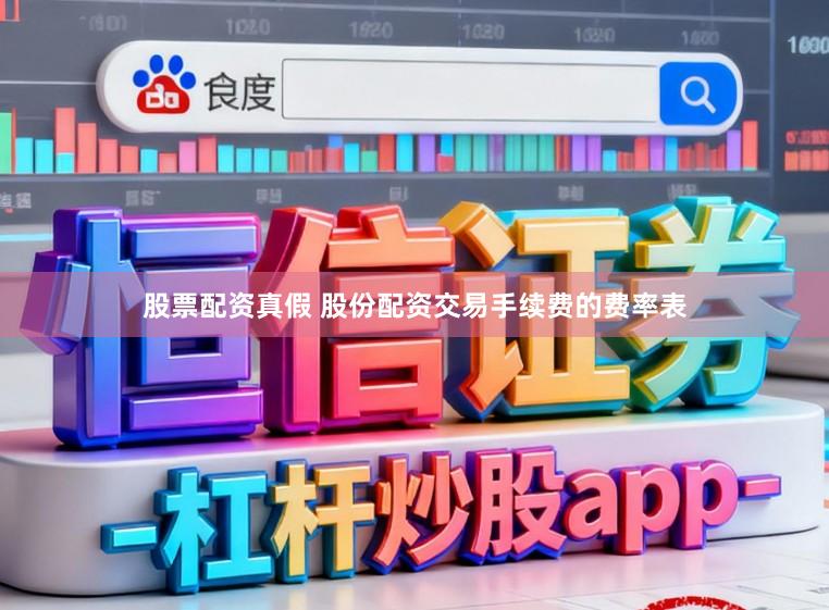 股票配资真假 股份配资交易手续费的费率表